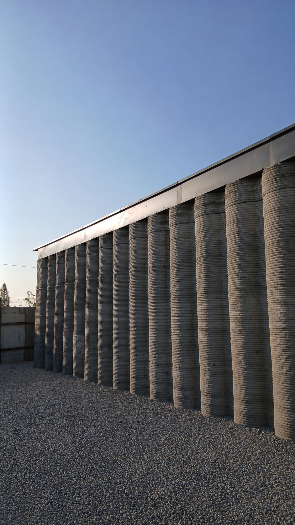 3D-printed residential unit in Detail